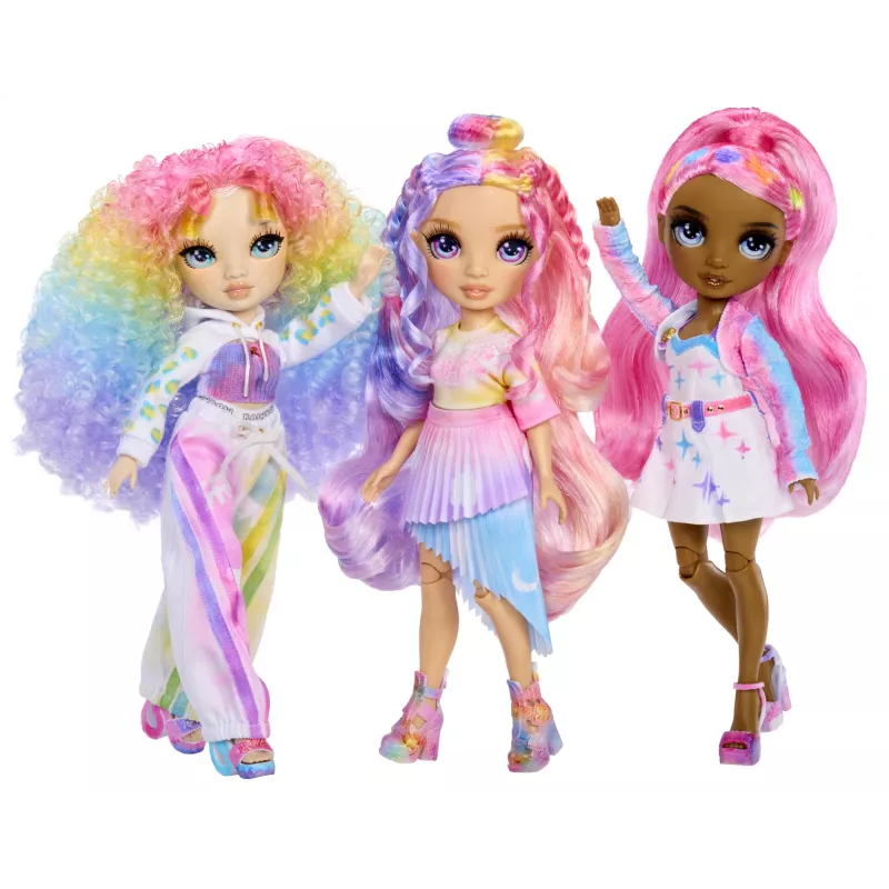 Rainbow High Air Brush & Create Fashion Dolls - Graue Augen, Modepuppe, Weiblich, 4 Jahr(e), Junge/Mädchen, Mehrfarbig
