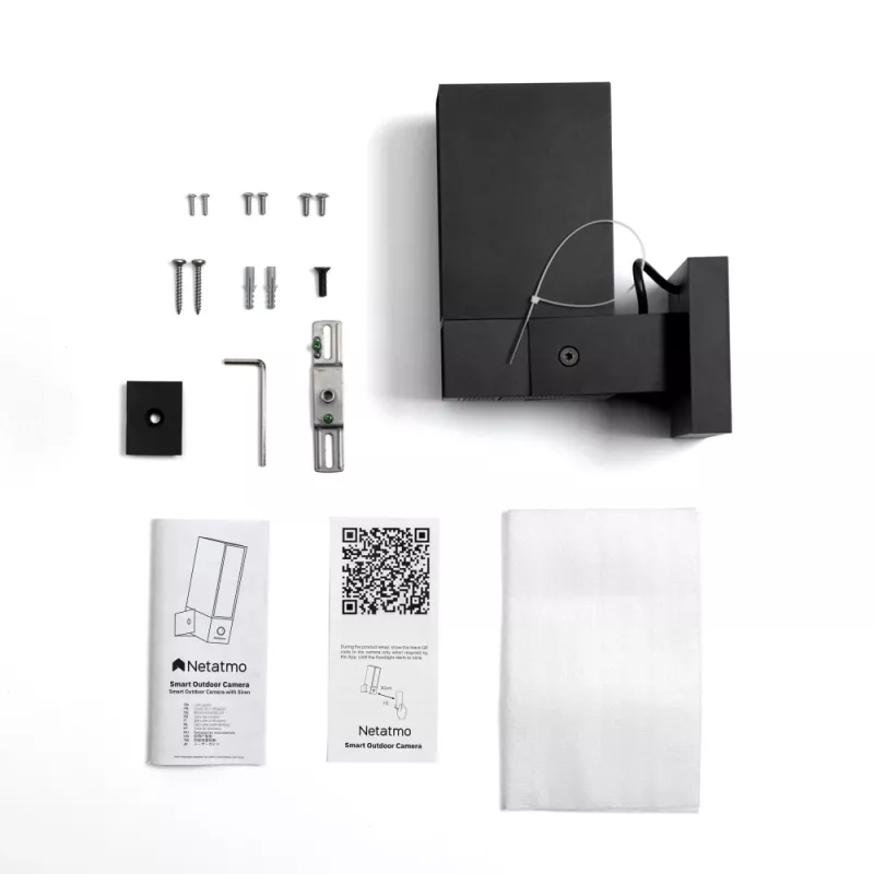Netatmo Presence Box IP-Sicherheitskamera Außenbereich 1920 x 1080 Pixel Wand