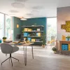 Leitz Cosy Titanium Büroschere 205 mm, Erwachsene, gerader Schnitt, Einzeln, Grau, Edelstahl, Büroschere