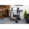 Unold 58595 Barbecue Grill-Wagen BUDDY Cart Elektrisch Schwarz, Edelstahl 2600 W