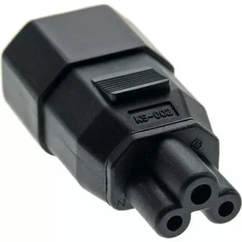 Microconnect PEA0408 Kabel-Gender-Changer C14 C5 Schwarz