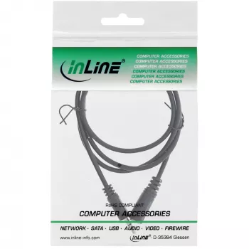 InLine Audiokabel 3,5 mm Stereo Stecker/Buchse 1 m