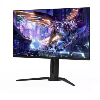 GIGABYTE AORUS FO32U2P 32” OLED Gaming-Monitor - 3840 x 2160 (UHD), 240 Hz, 0,03 ms, 250 cd/m², KVM, FreeSync Premium Pro, DisplayHDR True Black 400, DisplayPort 2.1