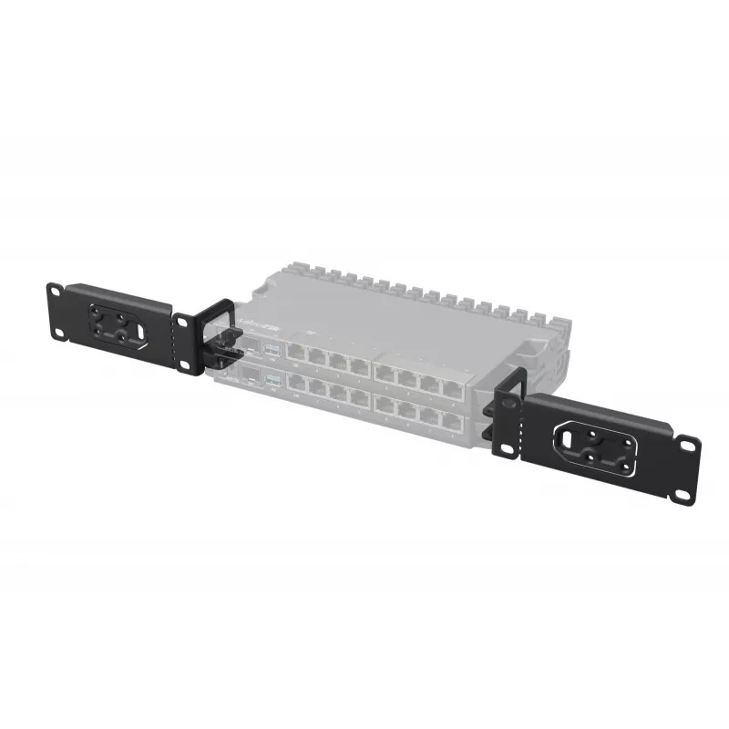 MikroTik K-79 Rackmount-Set für RB5009/L009, 1U, Schwarz