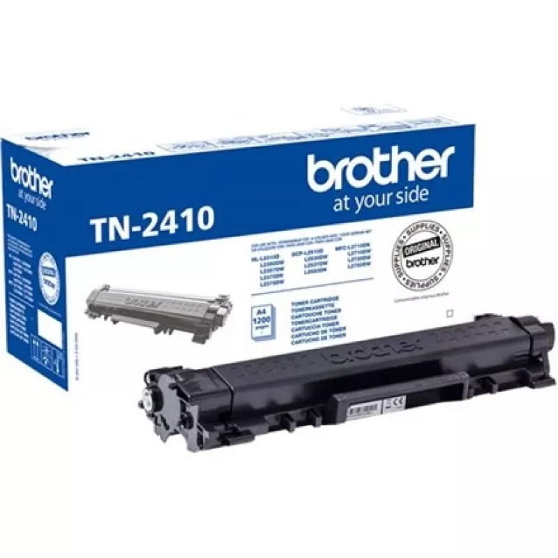 Brother TN-2410 Toner Cartridge, Schwarz, 1200 Seiten