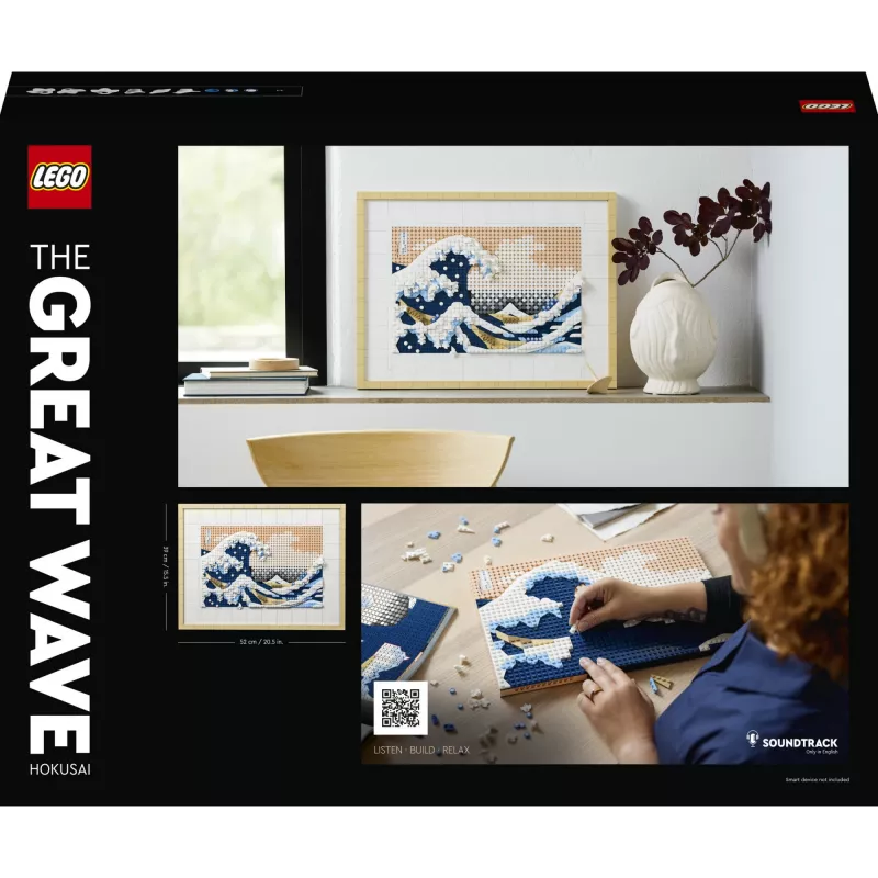 LEGO ART 31208 Hokusai. Die große Welle vor Kanagawa