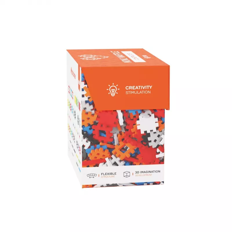 Bauklötze Marioinex Mini Waffle Constructor 300 — kompatibles Steckbauset, 300 Teile, mehrfarbig