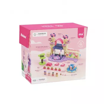 Spielzeug-Bauset Marioinex Waffle Mini Blocks Princess — 280 Teile, mehrfarbig, Box, Alter 6+