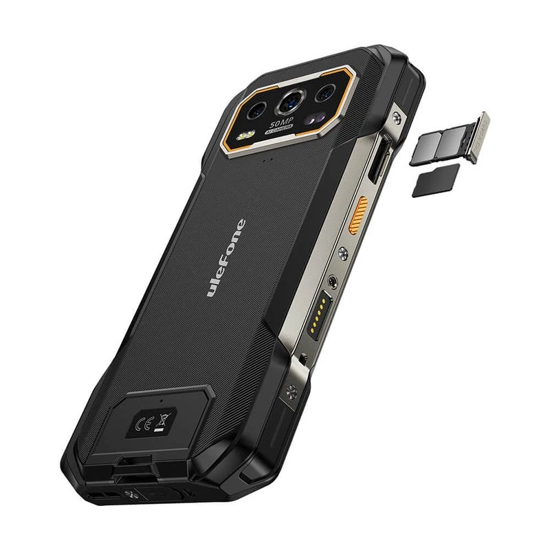 Smartphone Ulefone Armor 27 Pro 6,78 Zoll 12 GB 256 GB Schwarz