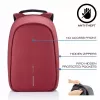 Rucksack XDDESIGN Bobby Hero Small — Diebstahlhemmender wasserabweisender Alltagsrucksack, kompakte Größe
