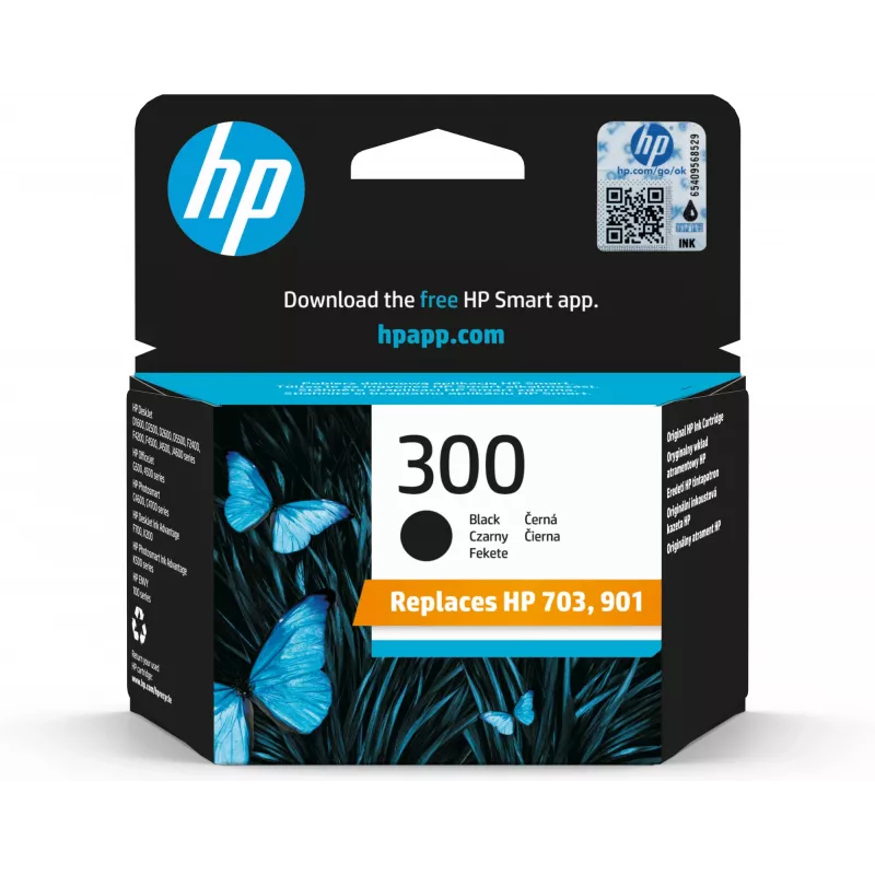 HP 300 Tinte Schwarz Vivera 4ml Deskjet D2560 F4280 All-in-One (ML)