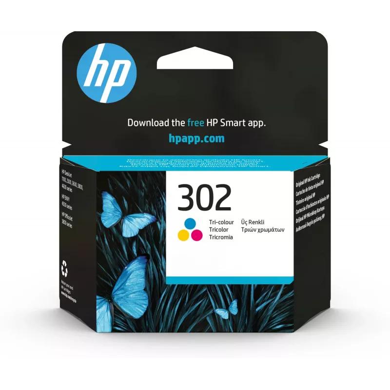HP 302 Tintenpatrone dreifarbig