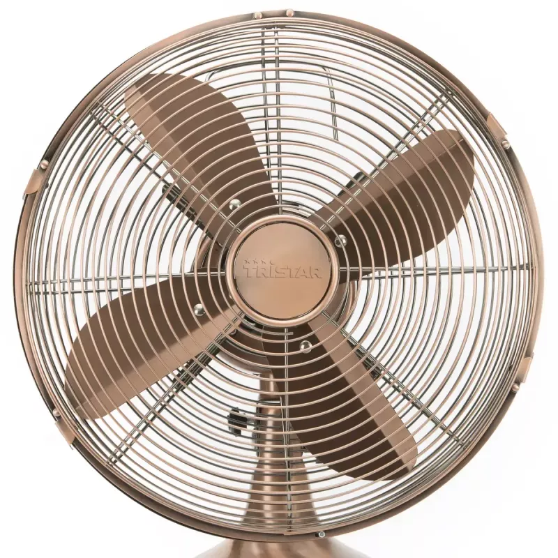 Tischventilator Tristar VE-5970 Retro Tischventilator Kupfer 30 cm