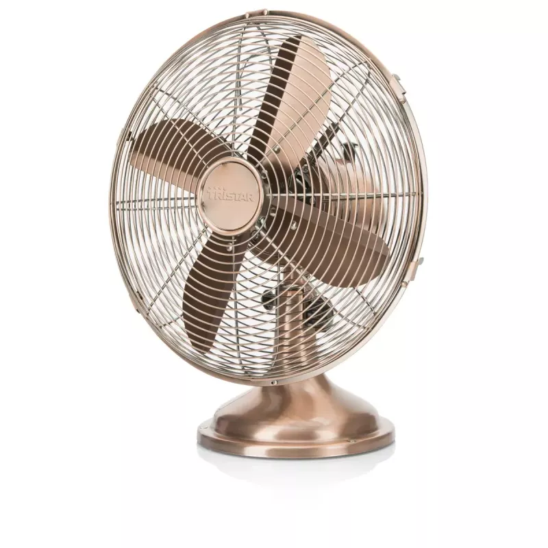 Tischventilator Tristar VE-5970 Retro Tischventilator Kupfer 30 cm