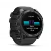 Garmin Fenix 8 3,56 cm (1,4) AMOLED 51 mm Digital 454 x 454 Pixel Touchscreen Titan WLAN GPS (Satellit)