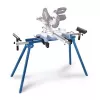 Kappsägeständer Scheppach UMF1550, Metall-4-Bein-Ständer, max. Tragfähigkeit 150 kg, max. Länge 194,5 cm, Größe 950×540×810 mm, schwarz