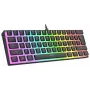 Kabelgebundene mechanische Tastatur - Rampage RADIANT K11 Schwarz RGB