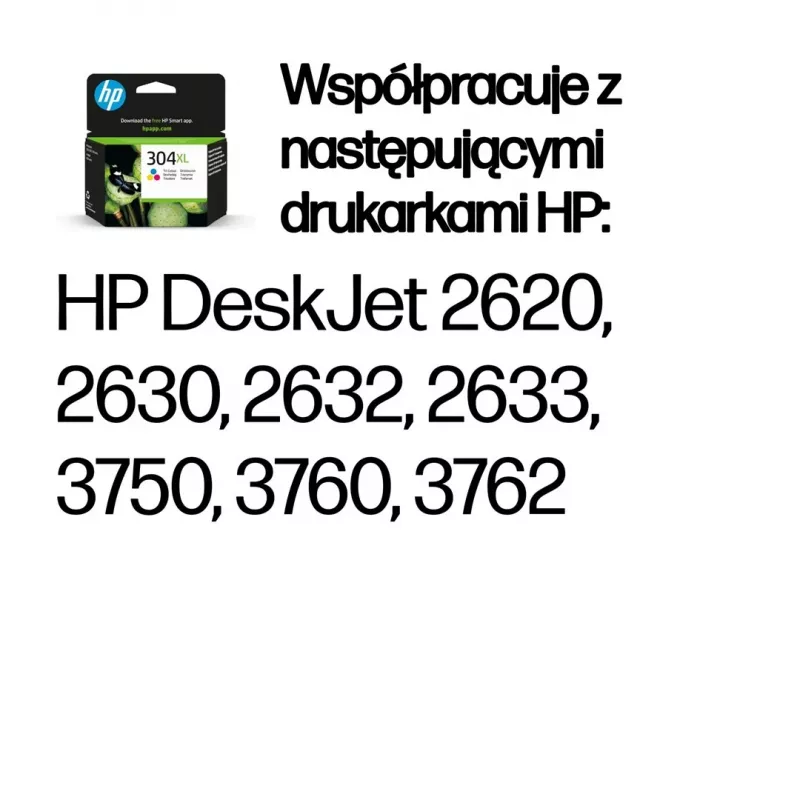 HP 304XL Tri-Color Original Tintenpatrone