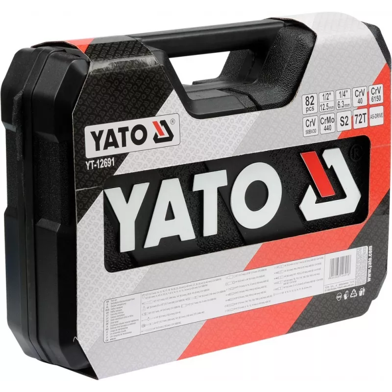 Yato YT-12691 Steckschlüsselsatz 82-tlg.