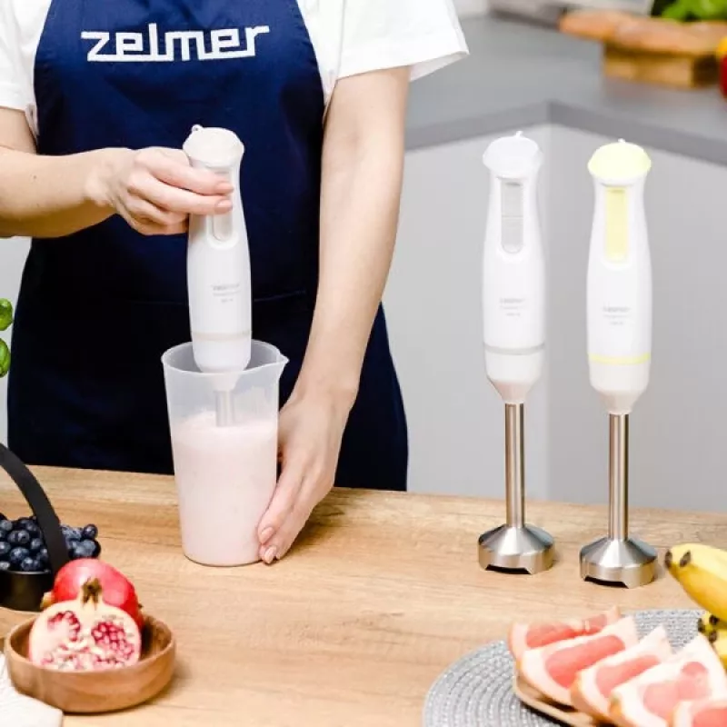 Zelmer ZHB4561S Pulsar Deluxe Stabmixer, 800 W, Grau