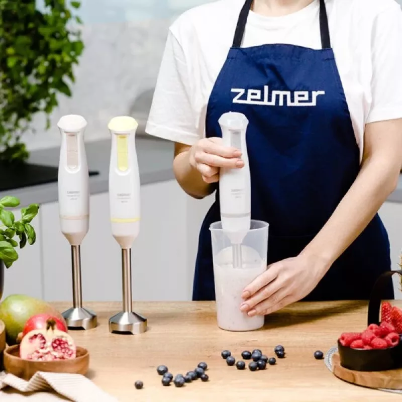Zelmer ZHB4561S Pulsar Deluxe Stabmixer, 800 W, Grau