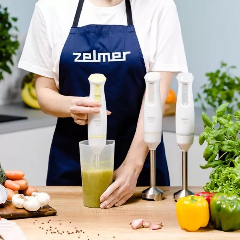 Zelmer ZHB4561S Pulsar Deluxe Stabmixer, 800 W, Grau