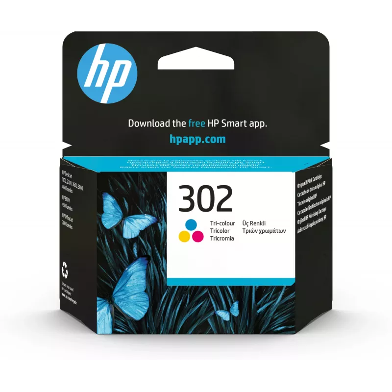 HP Tintes kārtridžs HP 302 Color