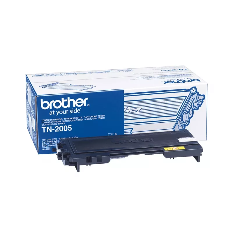 Brother TN-2005 Toner Cartridge, Schwarz, 1500 Seiten