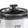 Russell Hobbs 27020-56 Reis kocher Mini, 0,4 L, Schwarz/Weiß