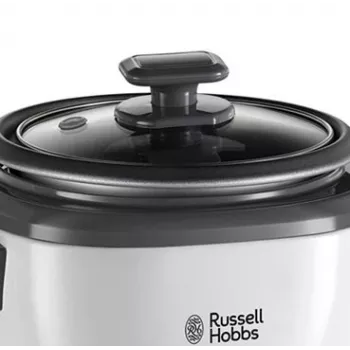 Russell Hobbs 27020-56 Reis kocher Mini, 0,4 L, Schwarz/Weiß