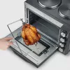 Severin TO 2073 XXL Mini-Backofen 60 L 2200 W Schwarz Grill