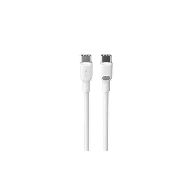 USB-Typ-C-auf-USB-Typ-C-Kabel Havit CB6280 1m weiß