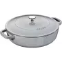Tiefe Bratpfanne mit Deckel STAUB 28 cm 40511-470-0