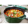Staub La Cocotte 26 cm runder Gusseisentopf, Basilikumgrün, 4,6 l