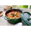 Staub La Cocotte 26 cm runder Gusseisentopf, Basilikumgrün, 4,6 l