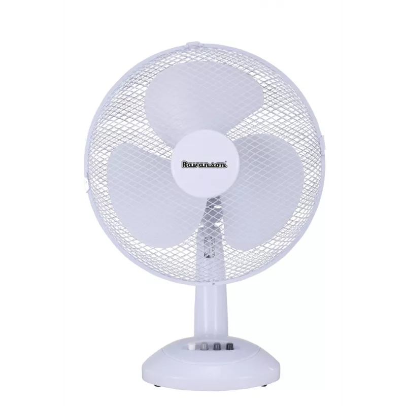 Tisch-Haushaltsventilator Ravanson WT-1030 — 35 cm Flügel, 3 Geschwindigkeiten, 35 W, Kunststoffgehäuse, grau