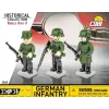 Bauklötze Deutsche Infanterie – 3-Figuren-Set