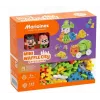 Marioinex Mini Waffle City Müllwagen Bausteine, 148 Teile (903131)