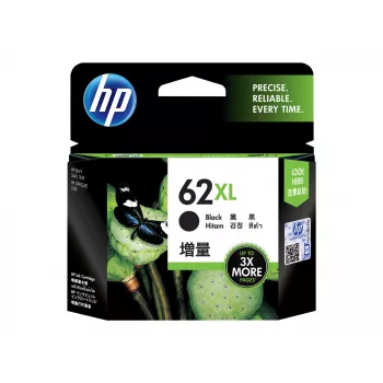 HP 62XL Original-Tintenpatrone C2P05AE 301 schwarz hohe Reichweite 1er-Pack Blister multi tag