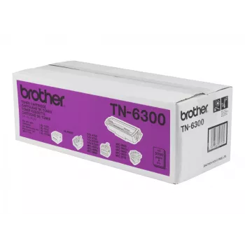 Brother TN-6300 Toner Cartridge, Schwarz, 3000 Seiten
