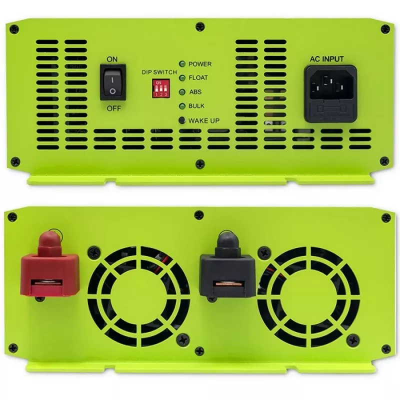 Batterieladegerät QOLTEC 51916 60A 12V für LiFePO4, AGM, GEL, SLA Batterien