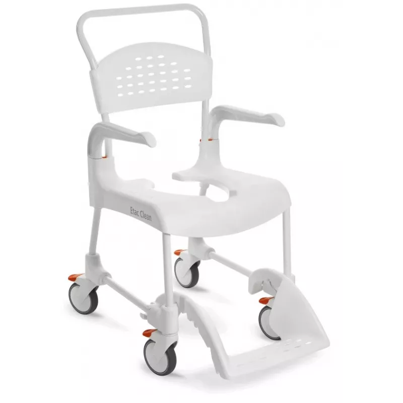 Rollstuhl medpunkt ETAC Clean 55 cm mit 2 Bremsen und Toilettenfunktion