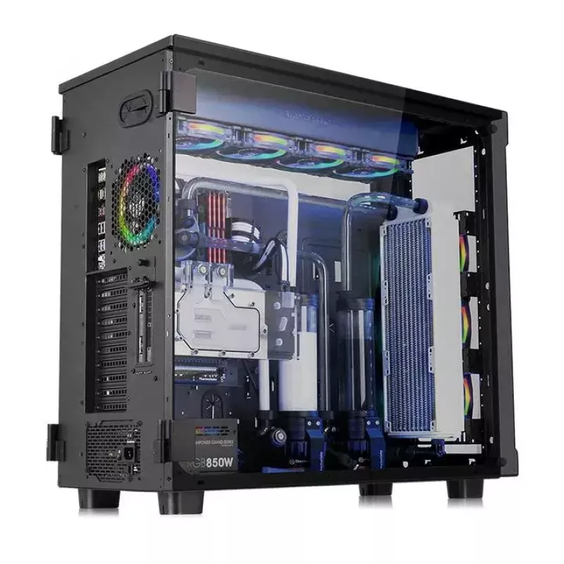 PC-Gehäuse Thermaltake View 91 TG RGB Ultra Tower Schwarz