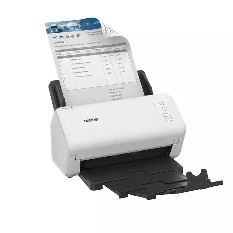 ADF-Scanner Brother ADS-4100 600 x 600 DPI A4 Schwarz Weiß