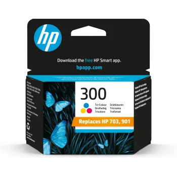 HP 300 Tri-Colour Tintenpatrone (CC643EE)