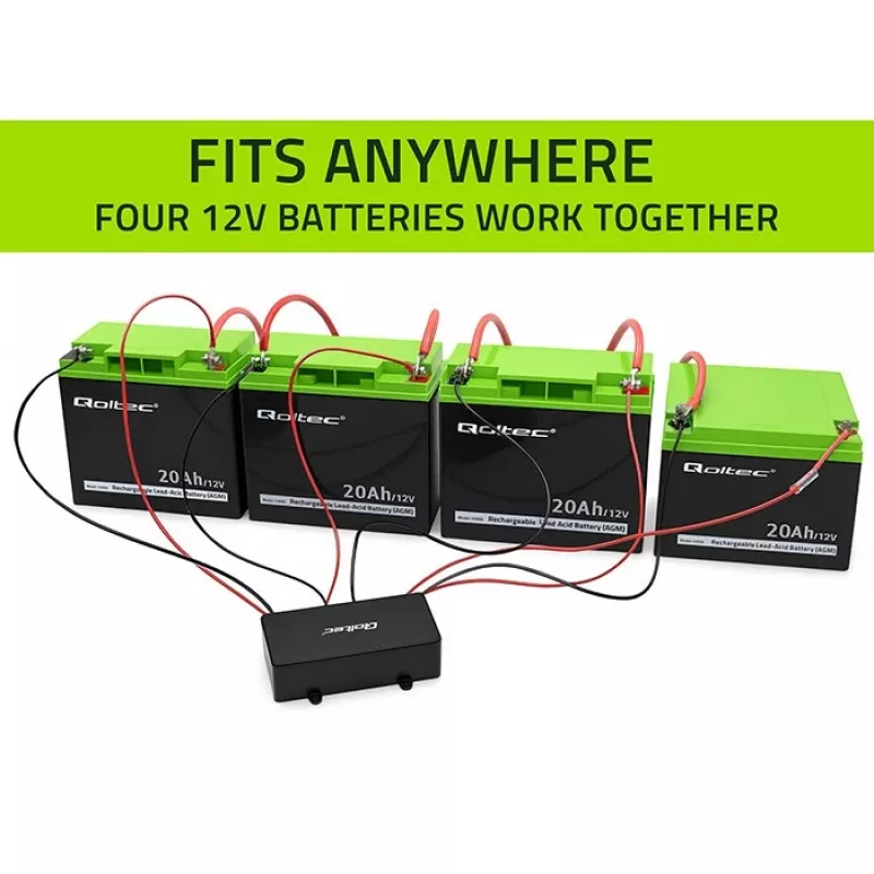 Spannungsausgleicher für 48V 4x12V Batterien 4x12V