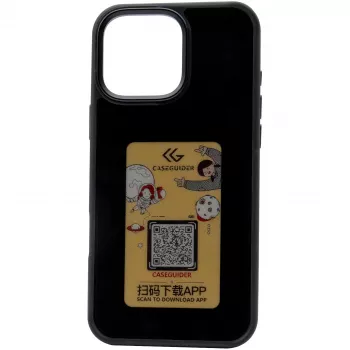 Cover RealPower 504408 für iPhone 16 Pro Max 17,5 cm Schwarz