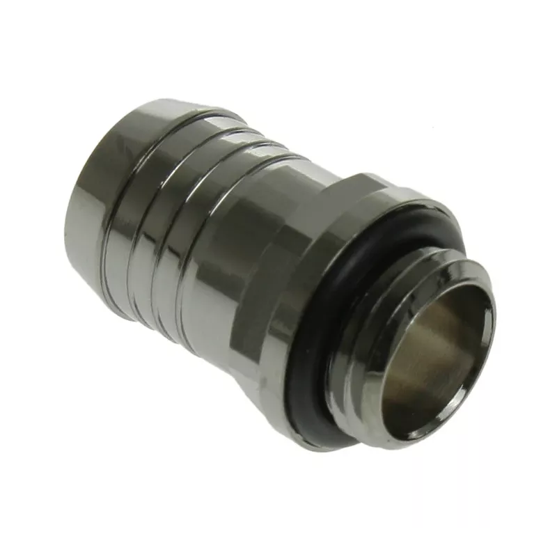 Bitspower Anschluss gerade G1/4 Zoll AG auf 13 mm ID - schwarz Glossy