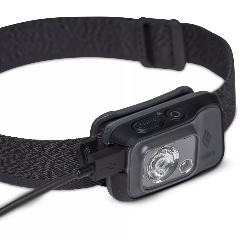 Black Diamond Cosmo 350-R Graphite Stirnlampe