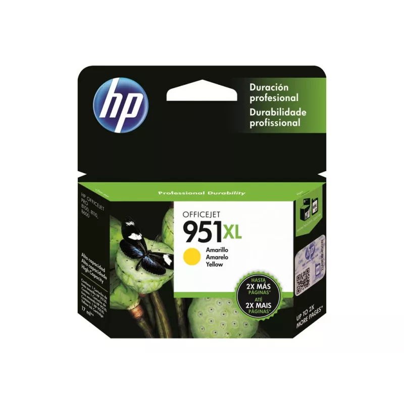 HP 951XL Tinte gelb Blister OJ Pro 8600 8600plus 8100